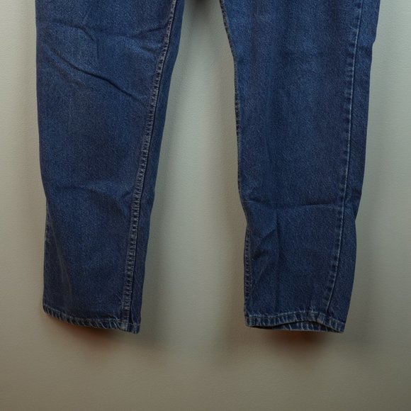 Vintage Boca Chica Gray Pleated Panel Blue Jeans Waist 32" - Picture 3 of 6